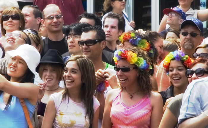 Pride Crowd