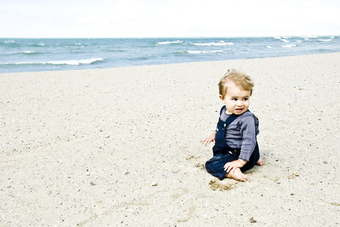 Oscar on the Beach