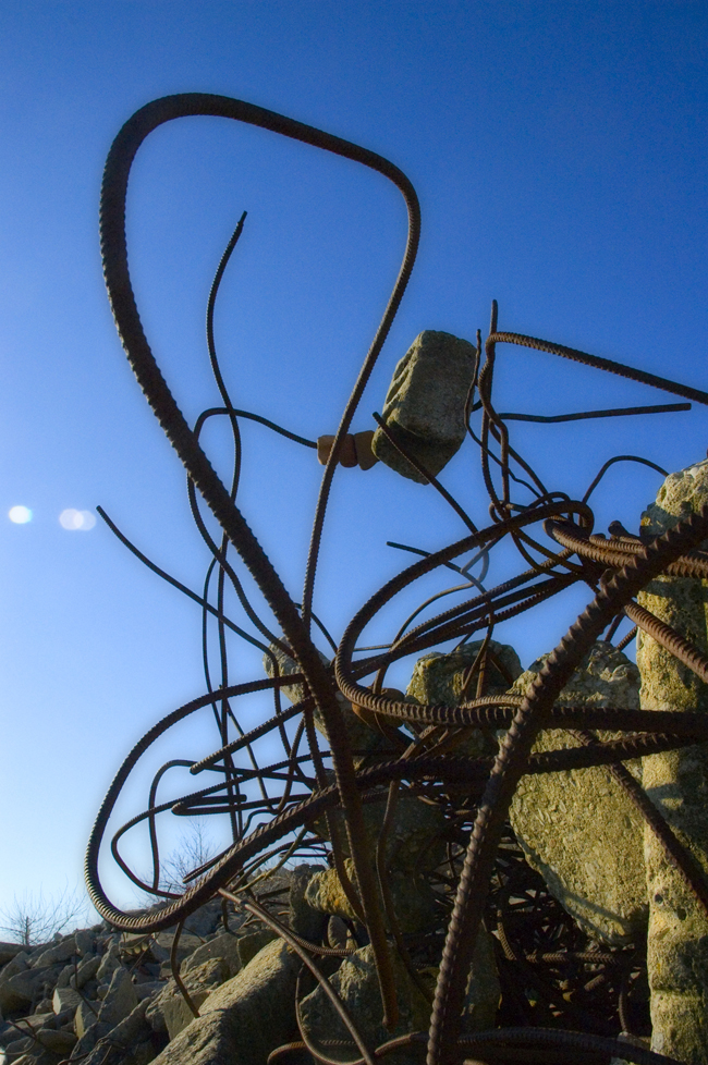 Brick on a Wire